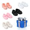 1Pair 30cm Doll Differents Fat Baby Doll Clothes Doll Shoes Toys Sandals Accessories