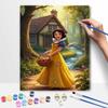 Disney Набор для рисования маслом по номерам «Белоснежка». ручная работа DIY painting украшение дома подарки