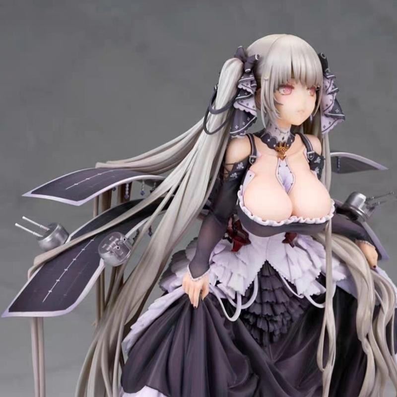 Фигурка Azur Lane Формидебл со сменными частями лица Высококачественная Делюкс Статуя Готическое Лолита Платье Аниме Модель Для Коллекции