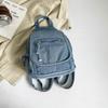 Женский дорожный легкий рюкзак из денима, студенческий школьный рюкзак
