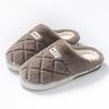 2025 Women's Autumn/Winter Plush Cotton Indoor Slippers - Warm Household Footwear for Couples