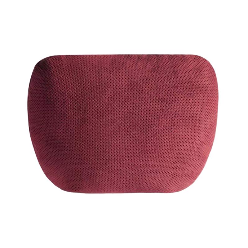 30x22cm Car Headrest Suede Breathable Non-slip Car Seat Neck Comfort Pillow Lumbar Cushion Four Season Auto Interior Accessories