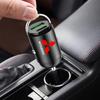 jbvr8 1PCS Phone Hidden Fast Charging Convert Plug Car Charger USB Type C Emblem For Mitsubishi ASX Lancer 10 Pajero Outlander L200