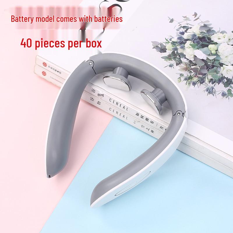 Многофункциональный 4-головочный массажер с подогревом для шеи и шейного отдела позвоночника