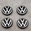 For Volkswagen B1 VW GTI GOLF 2026 Hot For VW VOLKSWAGEN 4Pcs 56mm Mirror Car Wheel Center Caps Rim Hub Caps For VW Volkswagen Jetta Bora Polo Lav