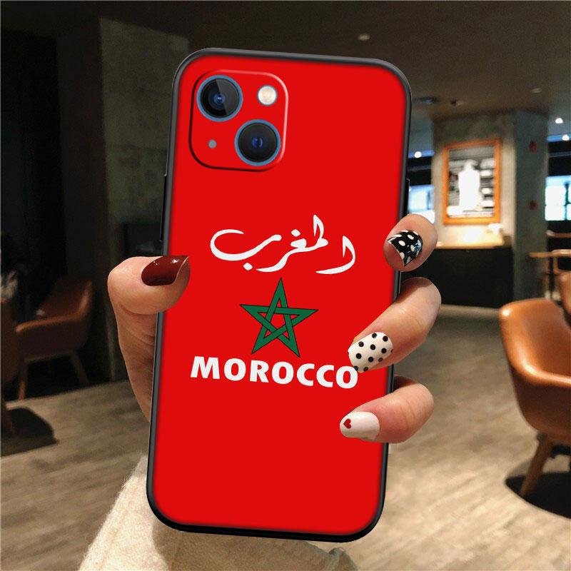 IK48 Morocco Flag Passport New High-End Shell Phone Case for Redmi Note 8 9 Pro Max 9S 9T 9C NFC 8T 8A 10A A4