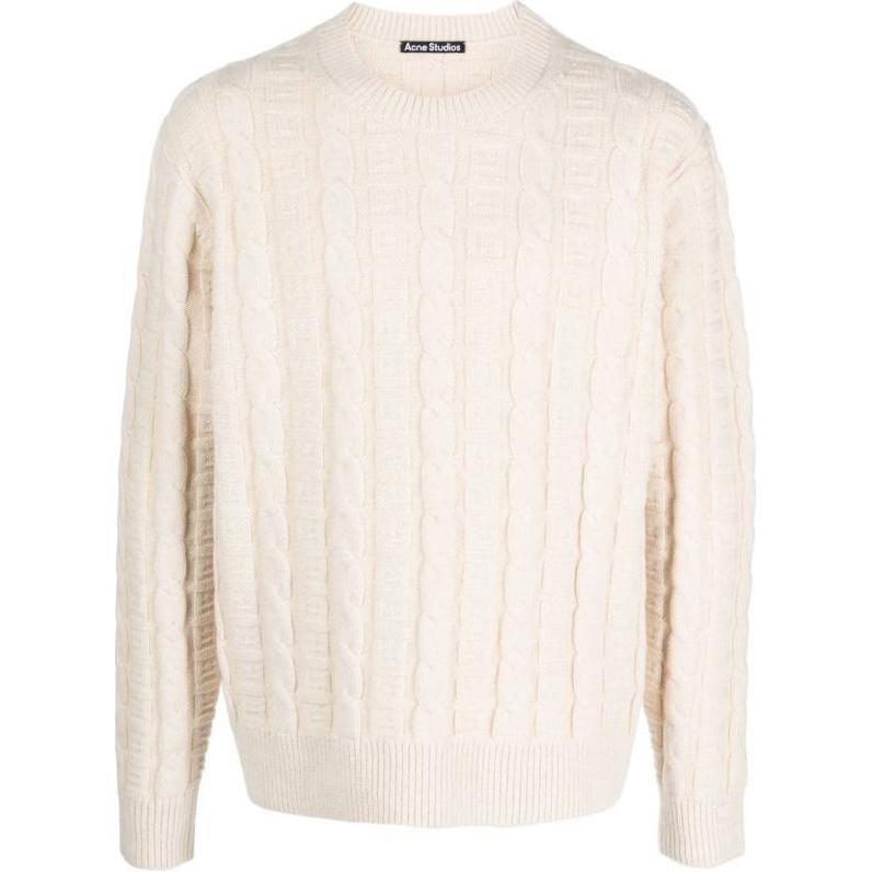 Acne Studios Sweater Men's White POIZON240717479