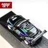 YVAZ6 MINIGT 1:64 Toyota GR86 HKS TYPE R 2022 Токийский Автосалон MGT Литой Модель Автомобиля 1005