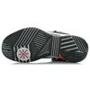 Li Ning WOW 2 Нескользящие, Износостойкие, Упругие Баскетбольные Кроссовки Средней Высоты Мужские Черно-Серый Белый ABAH017-2
