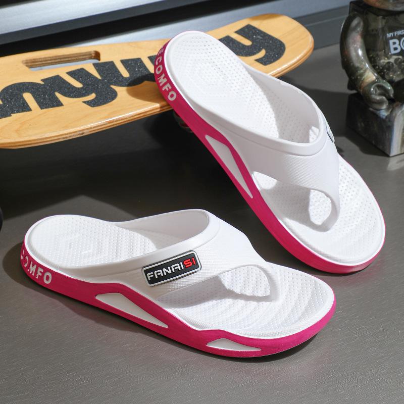 Мужские шлепанцы для улицы летом, мягкая подошва, толстая подошва, износостойкие, повседневные, модные шлепанцы с перемычкой