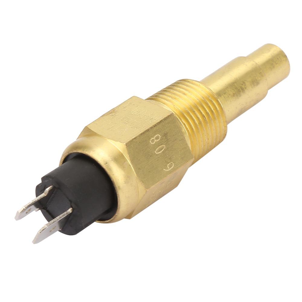 Датчик температуры воды 3/8 NPT 3 Вт 6-24 В 103℃ Диапазон измерения 38-120℃ Датчик температуры охлаждающей жидкости Датчик температуры генератора