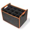 Felt Wine Storage Bag Handbag Reusable Champagne Bottle Beverage Storage Box Basket Outdoor Camping Supplies Strawberry Zester