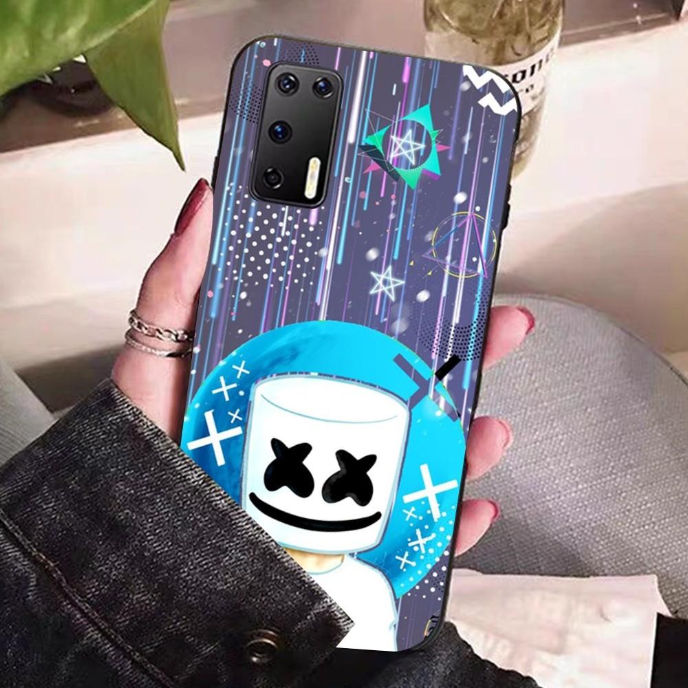 DJ Marshmello Phone Case For Huawei P 8 9 10 20 30 40 50 Pro Lite Psmart Honor 10 lite 70 Mate 20lite