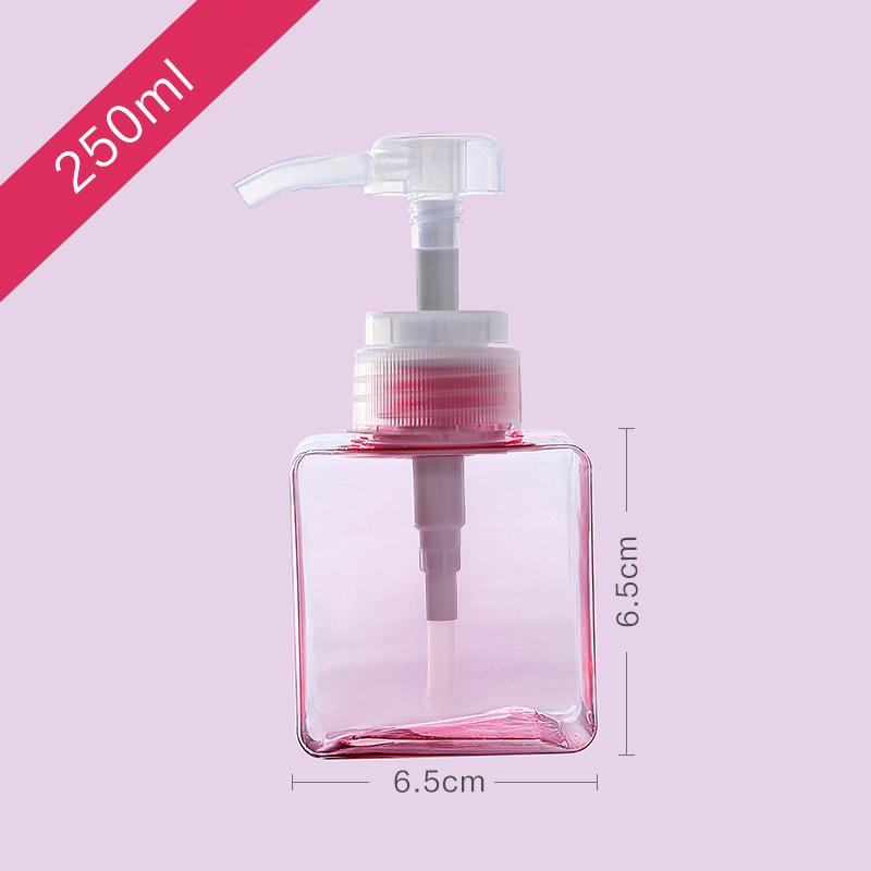 100-650 мл квадратная бутылка жидкого мыла взбитый мусс точки розлива шампунь лосьон гель для душа насос дозатор для мыла Bottlesnding