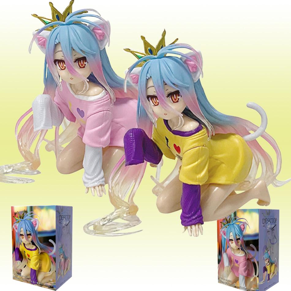 Аниме NGNL No Game No Life White Shiro ПВХ Модель Коллекционная Фигурка Экшн Украшение Игрушка Праздничный Подарок в Наличии