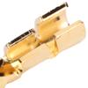 4PCS Pure Copper Spade Speaker Connector 45 Degree Fork Speaker Wire Plug  For DIY Audio