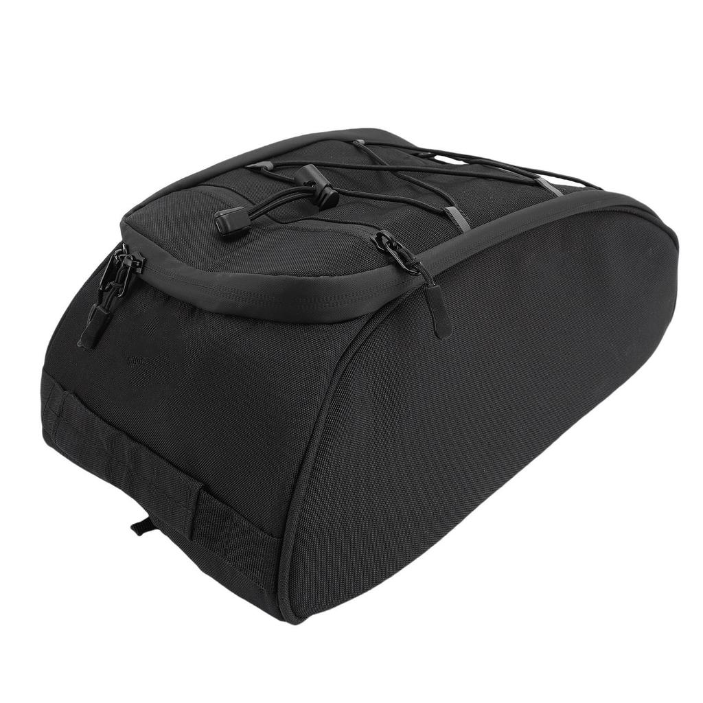 Rear Bike Rack Bag 8L Bike Trunk Bag Saddle Seat Bag Carrier for Mountain Bikes Cycling Travel Commute Oxford Cloth
