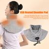 Massage Shoulder Pad with 3 Heat Settings Ergonomic Design Fast Heating USB Powered Instant Electric Heating Pad