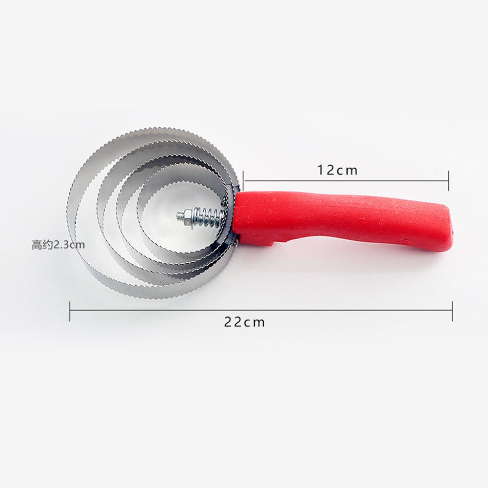Hair Cleaning Brush 4/5/6 Circles Stainless Steel  Comb Scraper With Anti-itch Rake For Horse Sheep Cattle