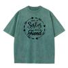 Always My Sister Forever My Lovers Day All Cotton Round Collar Tops Tees Slogan Washed T Shirts Latest vintage T Shirt