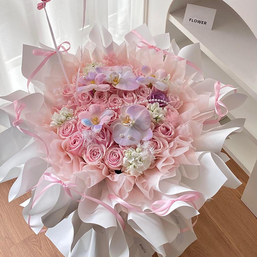 Вечные Розы: Нежный букет из мыльных цветов - Идеальный подарок для девушки или лучшей подруги