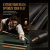 Aluminum Alloy Billiard Extender Threaded Connector Cue Lengthener Telescopic Cue  Outdoor Play