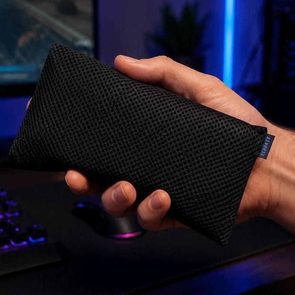 Reusable Esports Hand Sweat Bag Mesh Grip Pouch Durable Gaming Hand Sweat Pouch