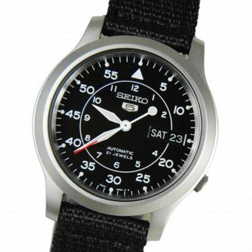 Seiko Импортные часы Overseas Model Mesh Belt Automatic Military Watch Black SNK809K2 [Seiko Import] Мужские [Повторно импортированный продукт] [Повторно импортированный продукт]
