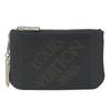 Used Coin Case Pochette Kle M93549 Noir Black Key Holder
