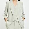 LILY Women's Loose Fit Suit Jacket