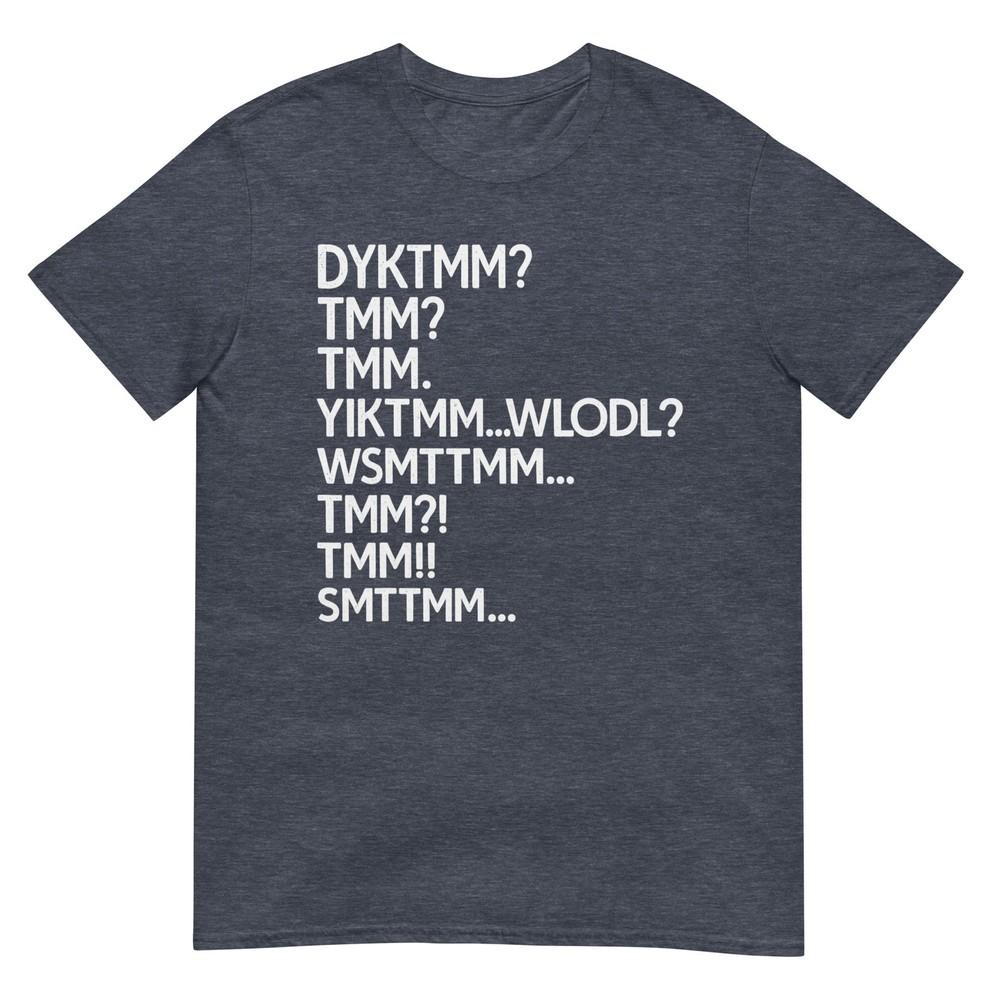 Do You Know The Muffin Unisex Meme Dyktmm Abbreviation Funny Tshirt