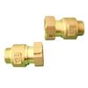 DN15 DN20 DN25 1/2" 3/4" 1" BSP Внутренняя Наружная Латунный Односторонний Обратный Клапан Для Установки До Или После Счетчика Воды