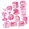 12 Pieces Mini Flash Kitchen Home Appliances Set Toys for Kids Pretend Play