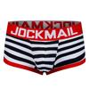 JOCKMAIL Мужские хлопковые боксеры с открытыми ягодицами - Сексуальное и эротическое нижнее белье