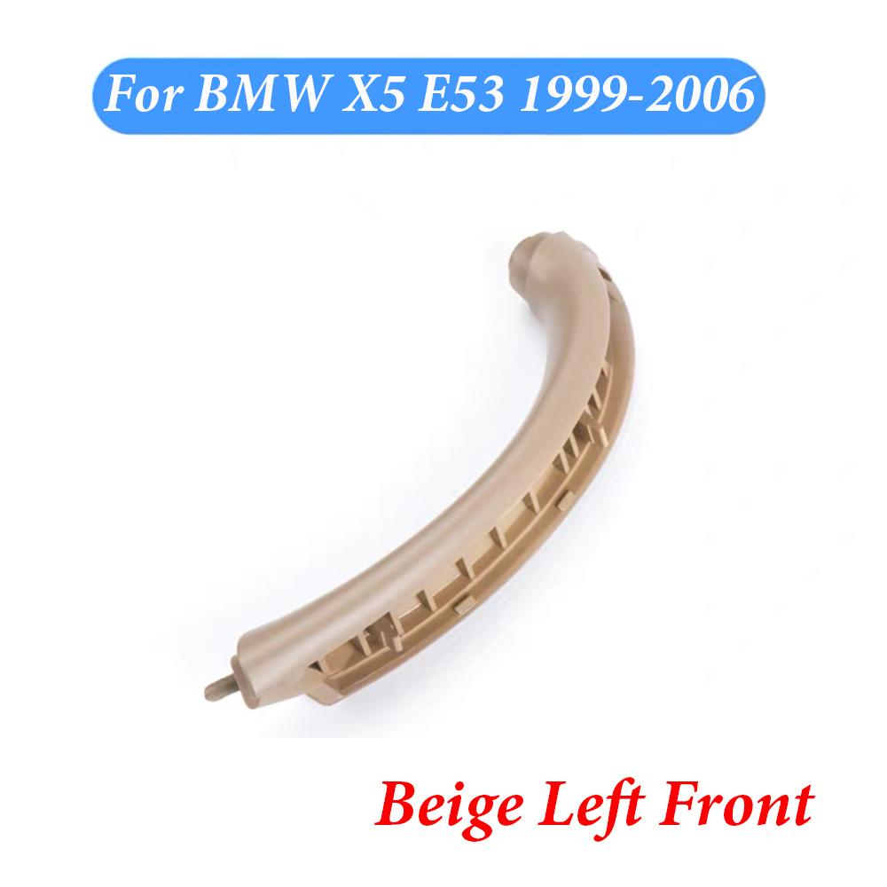 Детали внешней отделки автомобиля, внутренняя ручка, дверная панель, накладка спереди слева для BMW X5 E53 1999-2006 High