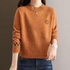 Sweater for Women Autumn Winter Thickened Pullover Warm Knitted Stretchy Long Sleeve Oversize Jumper Tops