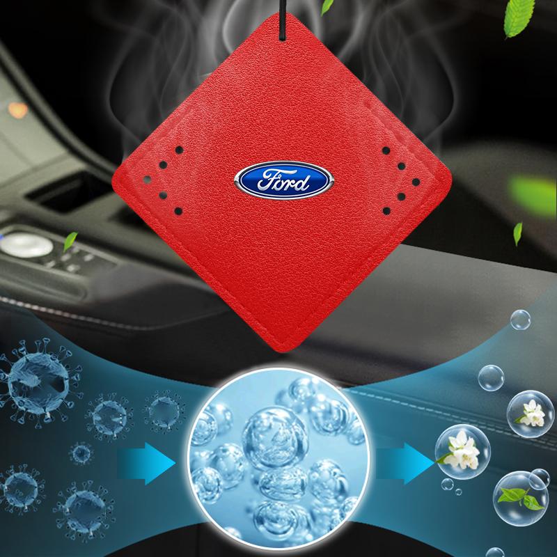 Новый автомобильный кулон Ароматерапия Освежитель воздуха для комнаты Долговечное саше Для Ford Raptor Fiesta Focus 2 3 4 Mondeo Ecosport Mustang Fusion