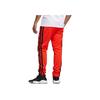Adidas Striped Drawstring Sport Casual Pants Men Bottoms Red GL7103