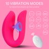 Remote Control Vagina Sucking Vibrator 10 Speeds U Shape Oral Sex Suction Clitoris Stimulator Sex Toys for Woman Masturbation