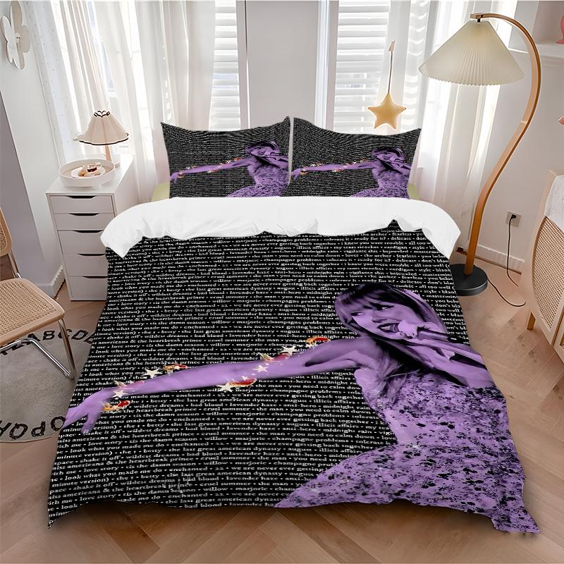 3Pcs Music Dreams Bedding Sets For All Sizes New 3D Printed Bed Cover Comforter Duvet Cover Pillowcase Bedroom Decoration