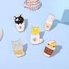 Adorable Japanese Cat Brooch Cute Animal Enamel Pin Fashionable Accessories For All