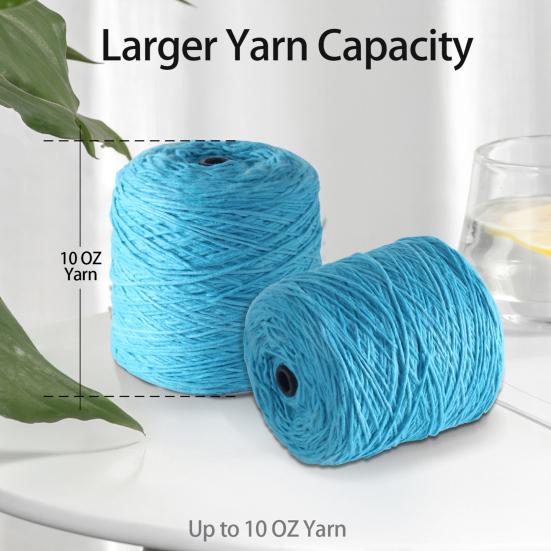 Электрическая мотальная машина для пряжи с регулируемой скоростью, мотальная машина для пряжи с низким уровнем шума, большой вместимостью, настольный дозатор пряжи для вязальщиц