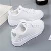 Fashion Women's Vulcanize Shoes  New In Casual Classic Solid Color PU Leather Shoes Female Casual White Shoes Sneakers