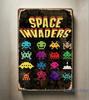 N1 Space Invaders Ретро Видеоигра Металлическая Пластина Коллекционный Жестяной Знак 2030см