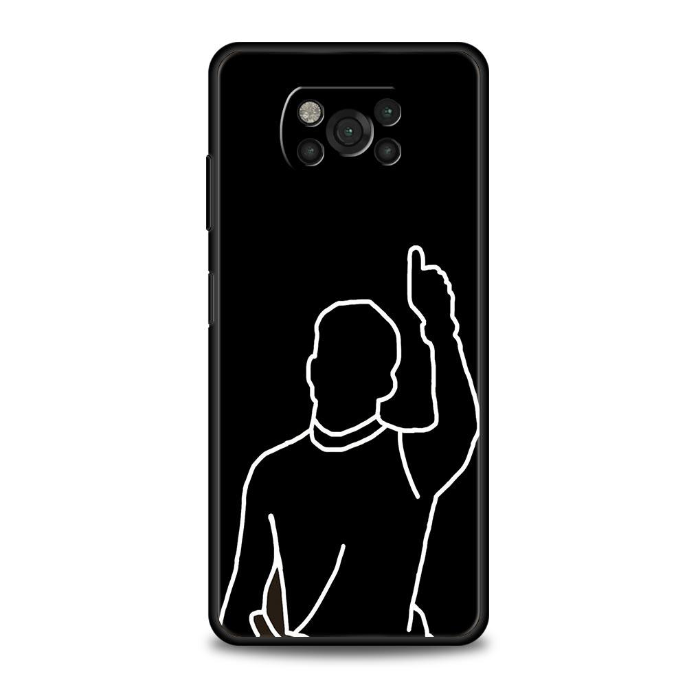 Чехол для телефона F1 Номер 33 Для Xiaomi Poco X6 X5 Pro X4 X3 NFC F5 Pro F4 F3 GT M5 M4 Pro 5G M3 C51 C50 C55 Мягкая крышка