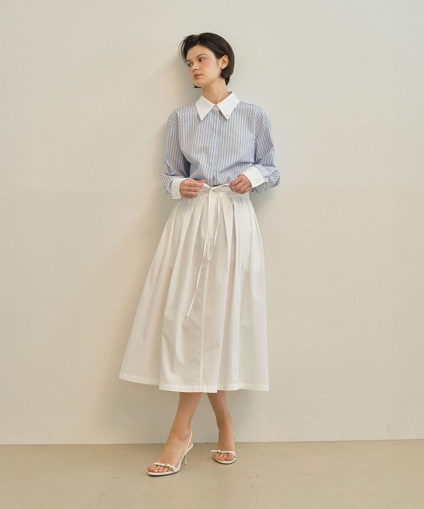 Meibeoyu Atte Flare Skirt _ Ivory