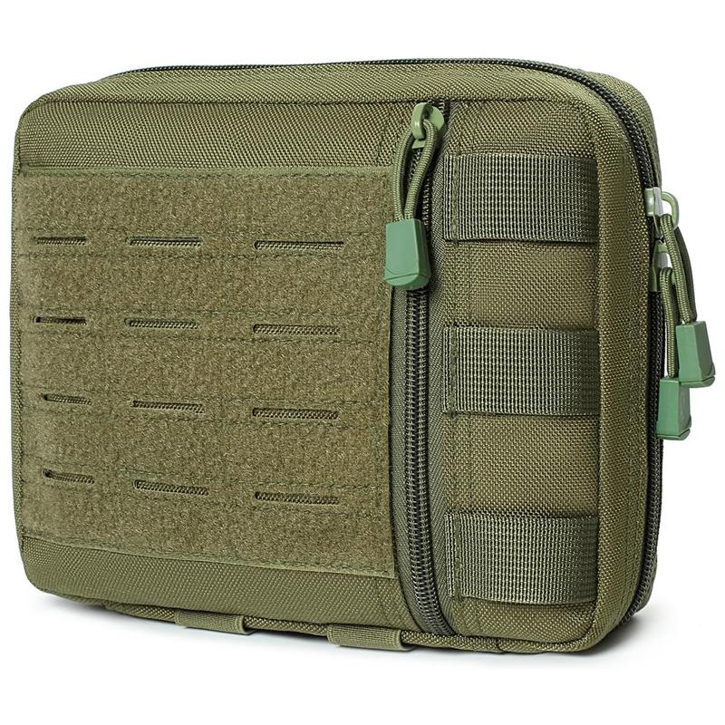 Тактический подсумок Molle Admin Многоцелевой подсумок для утилит с лазерной резкой Модульный органайзер для EMT EDC Сумка-подсумок для инструментов