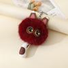 Милая плюшевая игрушка кошка кукла брелок пушистый мягкий аниме плюшевый брелок рюкзак сумка кулон прекрасный подарок