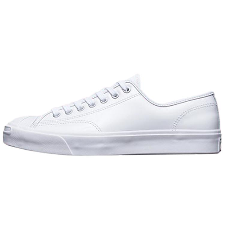 Converse Jack Purcell Low 'Белый' (унисекс) Белые / Черные скейт-туфли 168135C