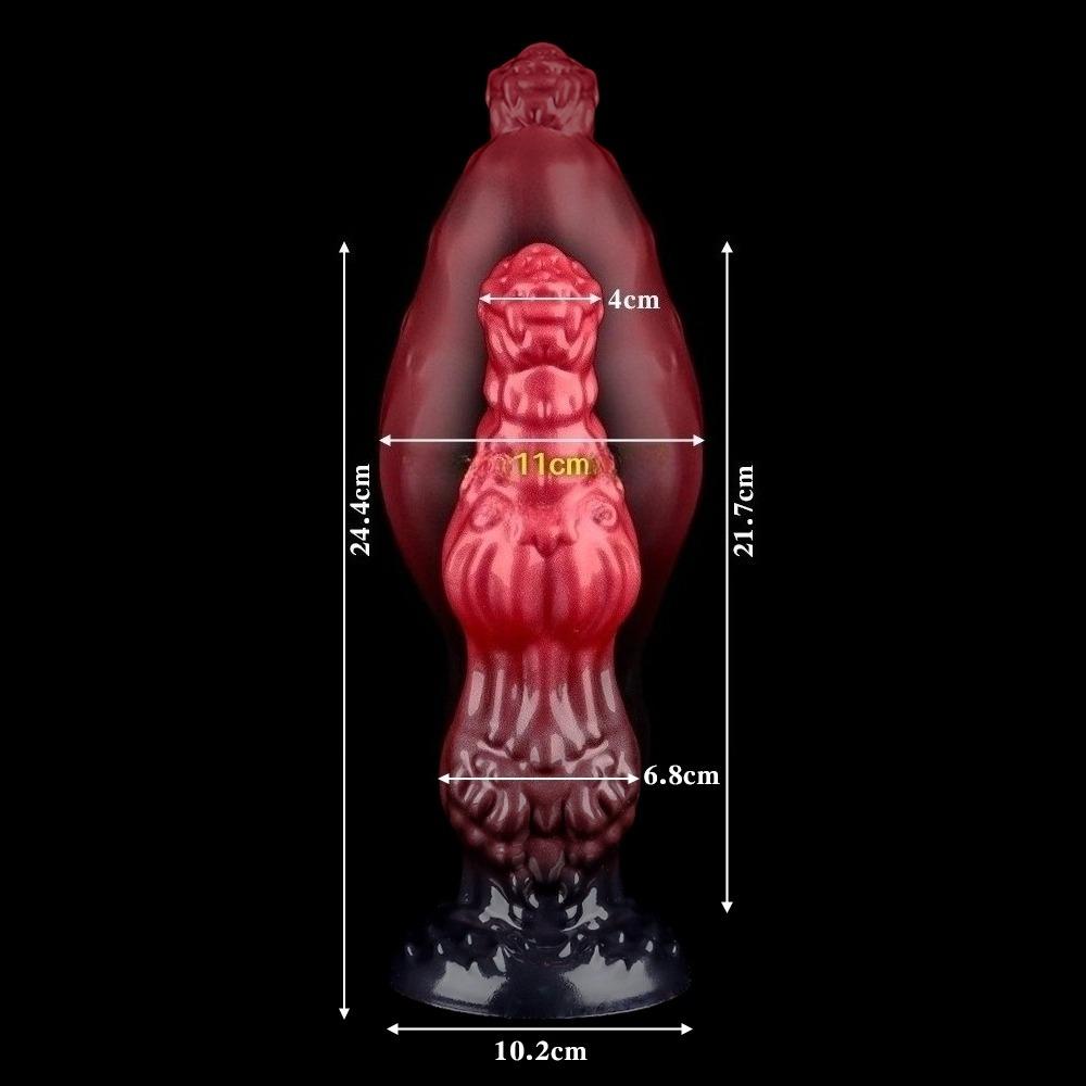 Надувная анальная пробка стимулятор точки G массажер простаты собачий дилдо эротические товары для мужчин и женщин анальный дилататор игрушка для расширения ануса